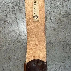 Gilles hervé | Accessories | Vintage Heavy Leather Belt By  display picture 3